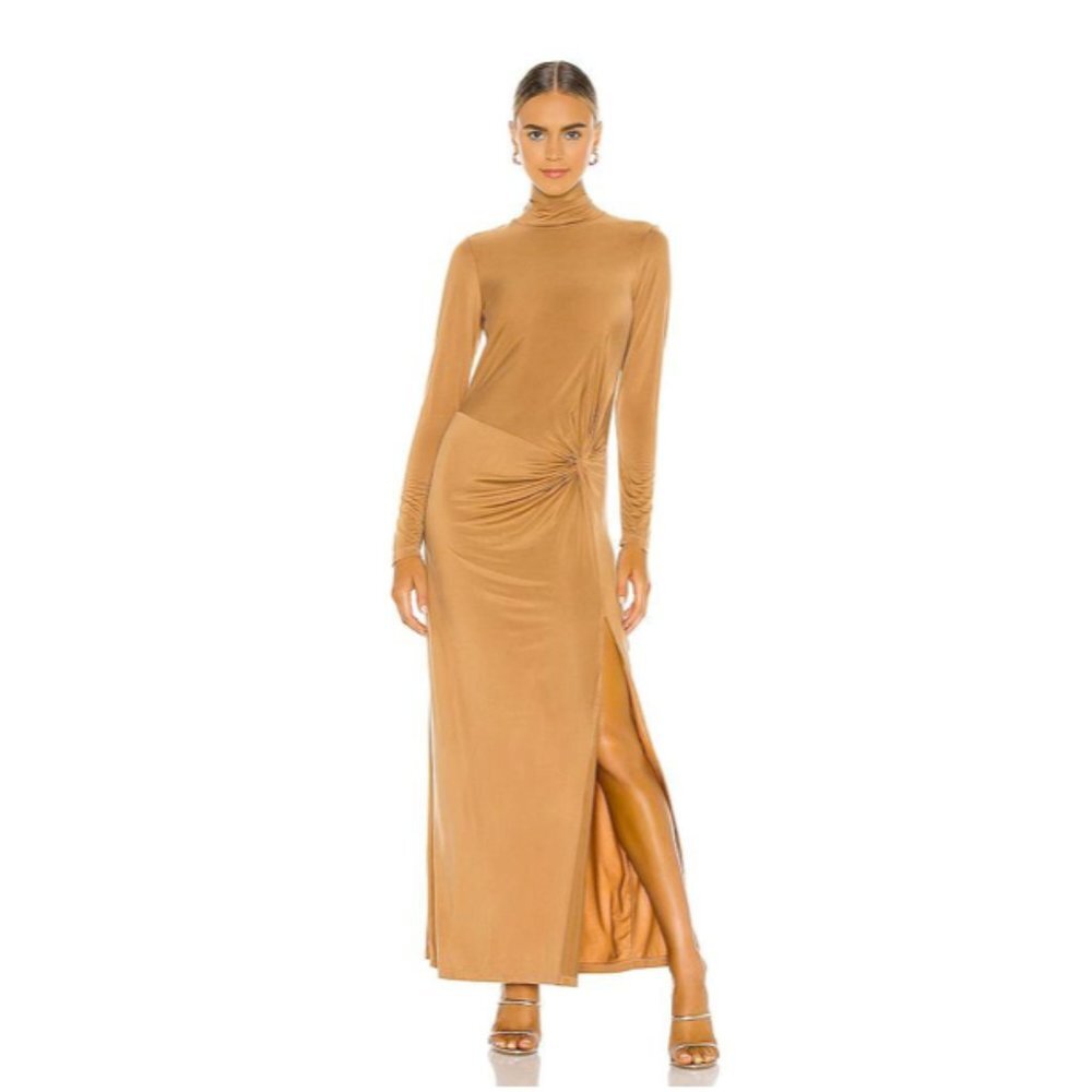 Young, Fabulous & Broke Madison Maxi Dress Gown Toffee Party Formal Ethereal S